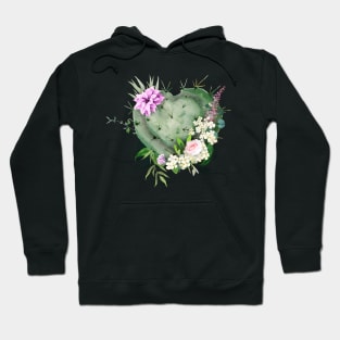 Heart Cactus Hoodie